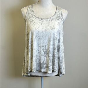 American Eagle Women’s Small Gray Marble Tank Top